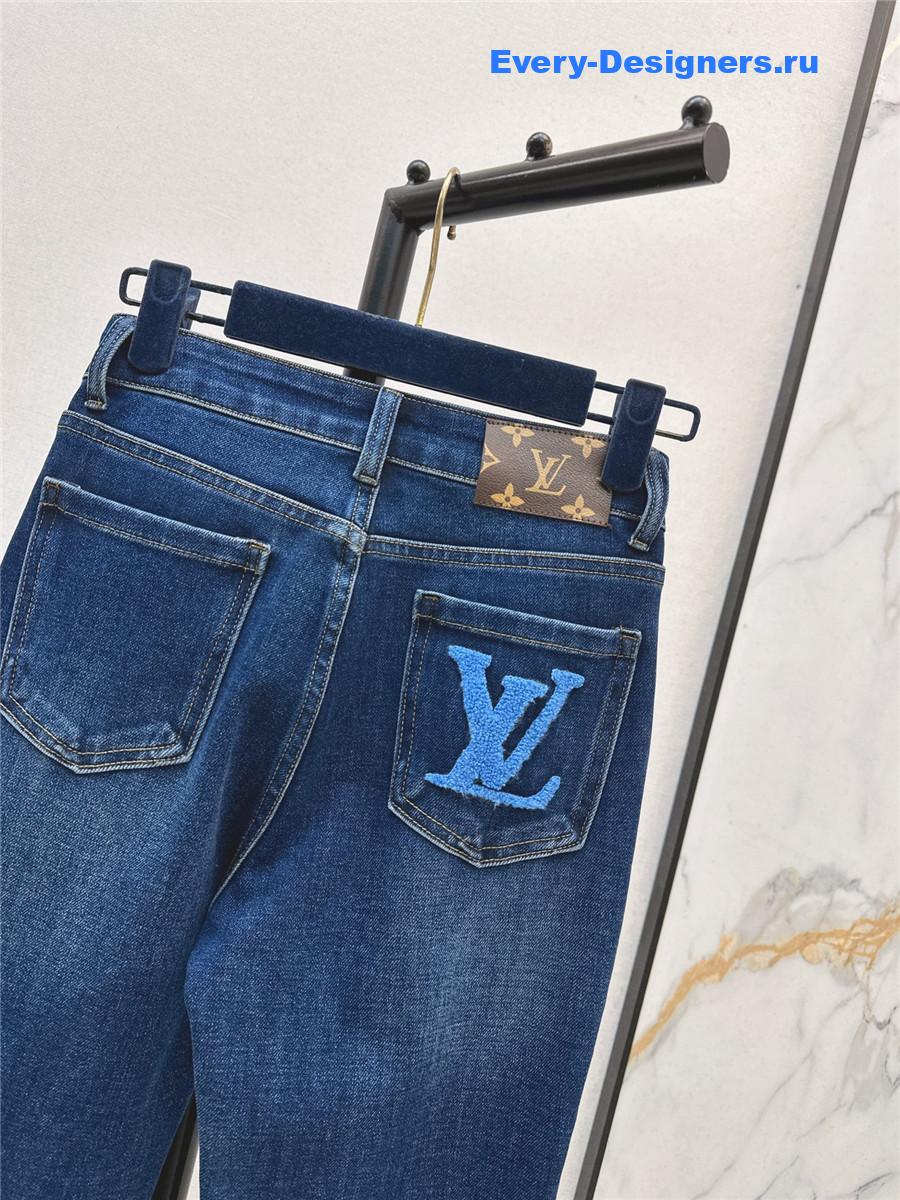 l0vis Vvtt0n blue flared jeans