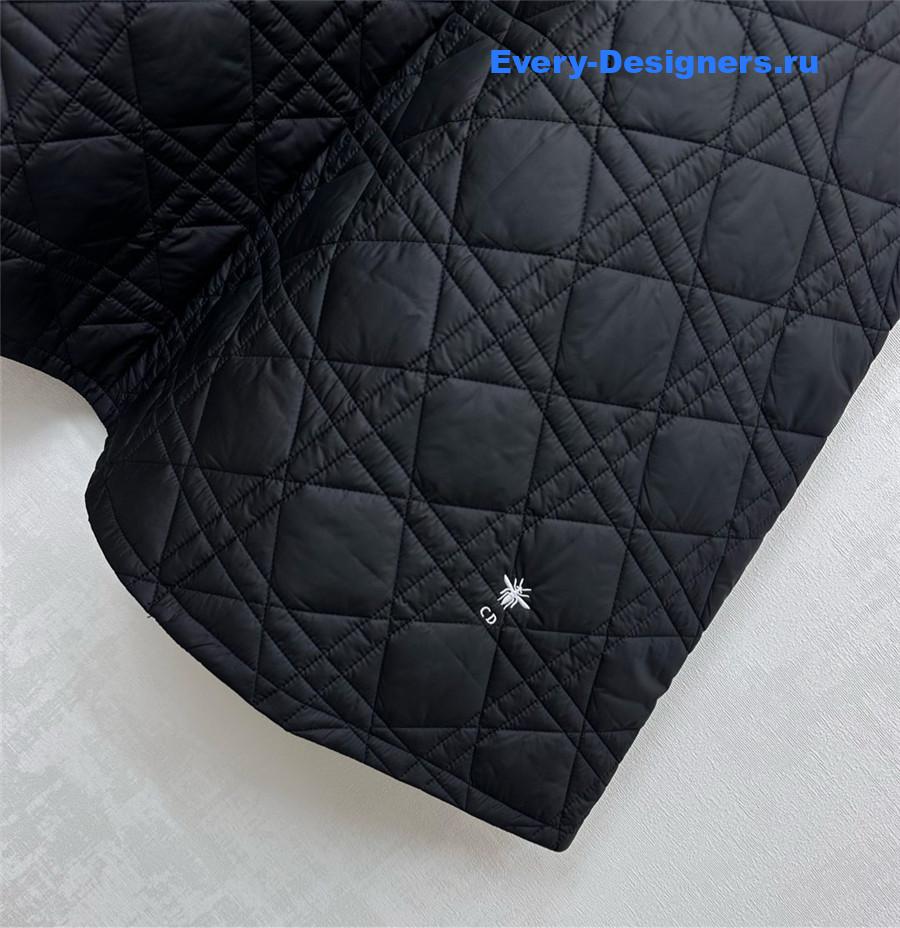 D10r quilted pocket midi skirt