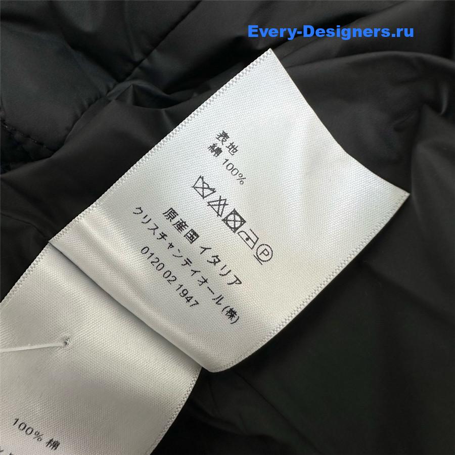 D10r quilted pocket midi skirt