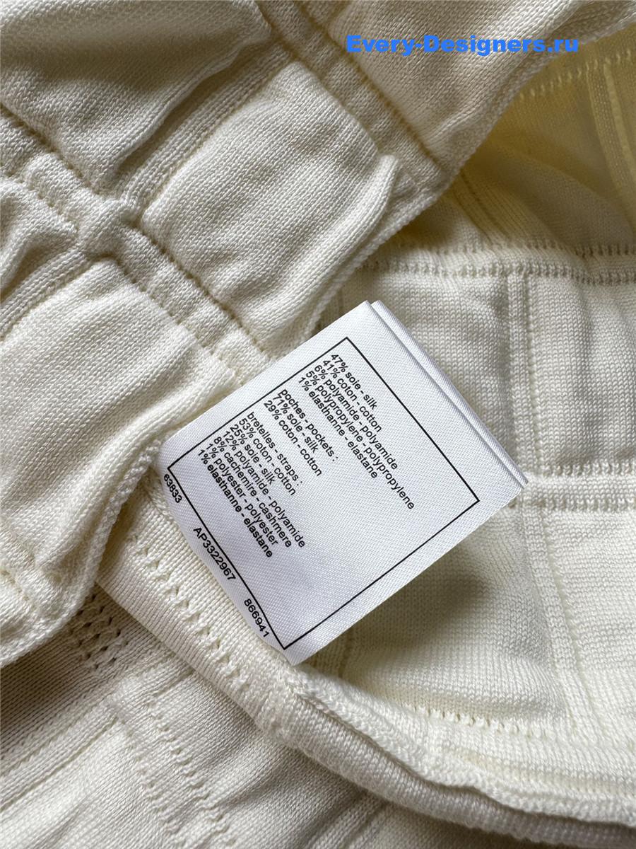 Ch**el white plaid tank dress