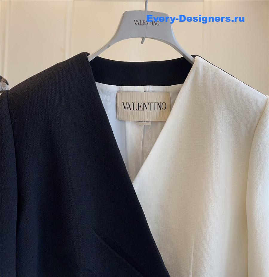 Va1e*ntin0 garavani bow-embellishment blazer