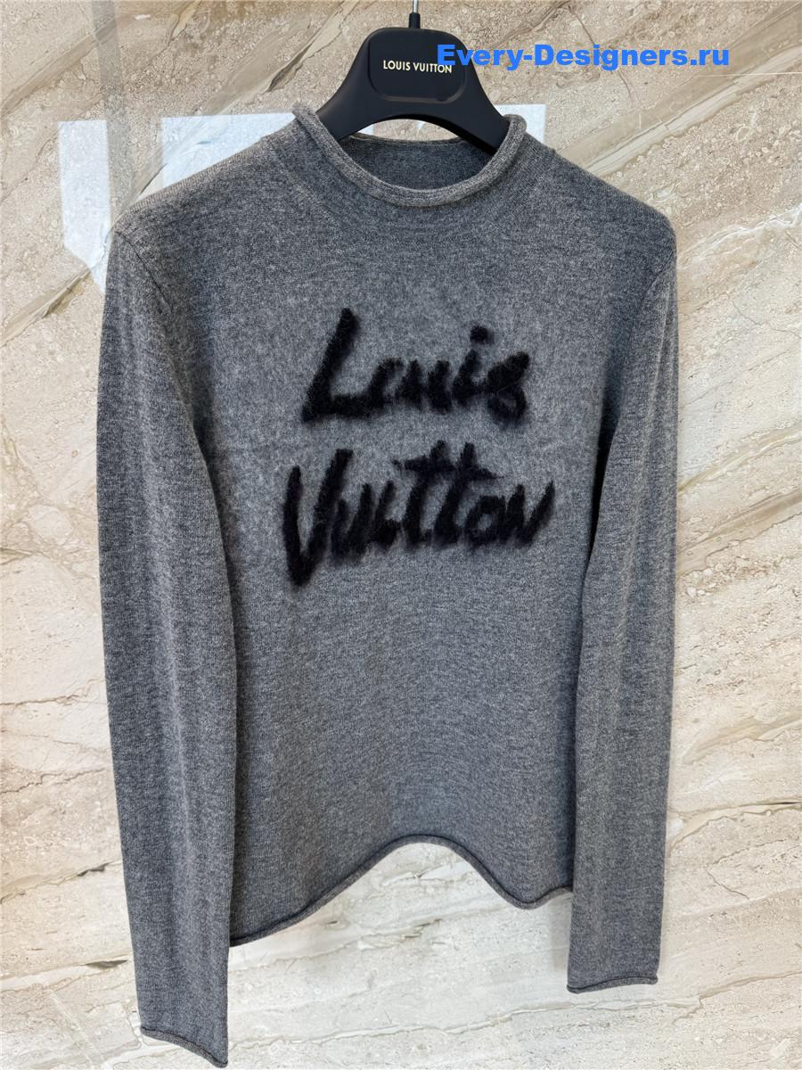 l0vis Vvtt0n brushed signature pullover