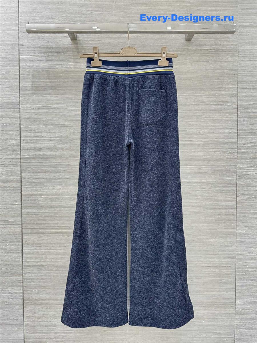 Miu Miu Navy Hooded Jacket Trousers Set