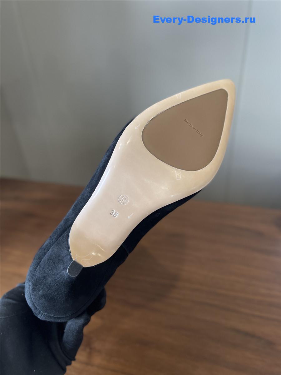 The R0w liisa suede heel boots