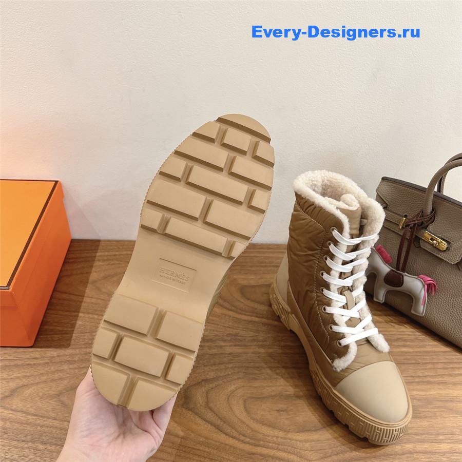 H**me5 beige fresh ankle boot