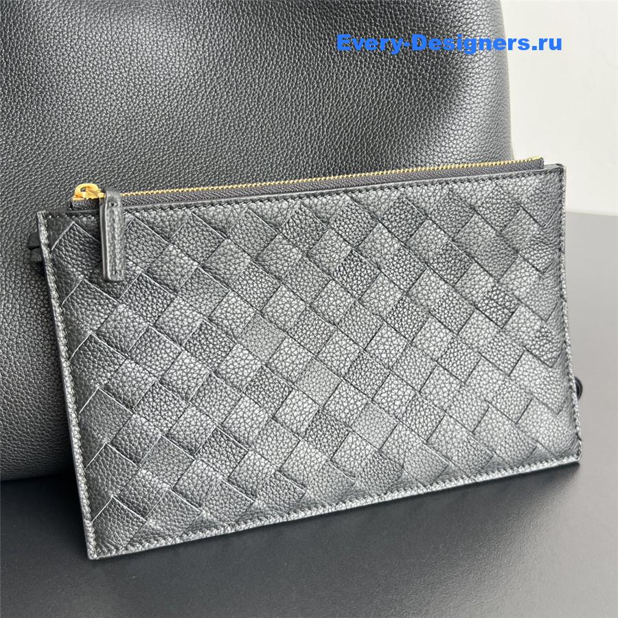 b0tt*ga Ven*ta black large campana tote bag