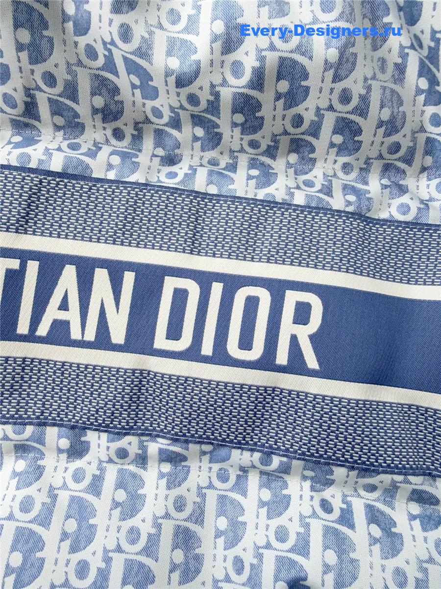 D10ralps belted puffer blue jacket