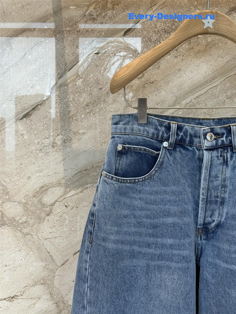 A1exa*der wang rhinestone wide leg jeans