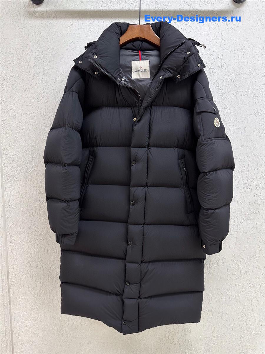 Moncler Hanoverian Hooded Long Down Jacket