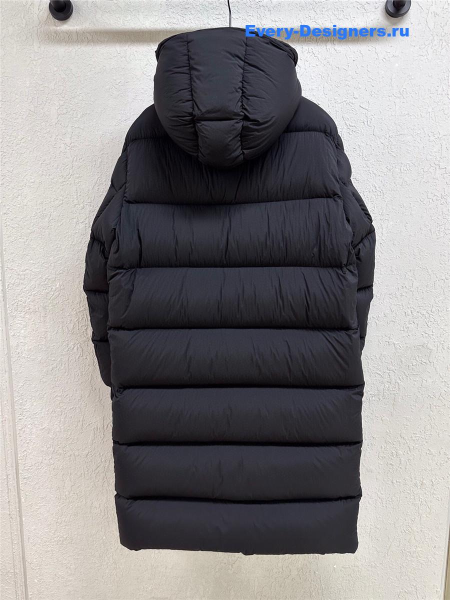 Moncler Hanoverian Hooded Long Down Jacket