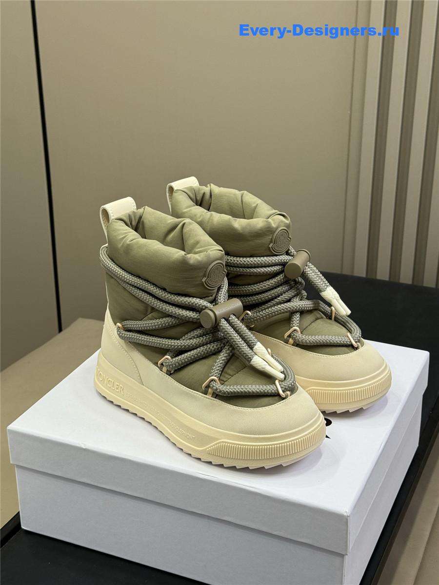 Moncler Green Altive Mid Boots