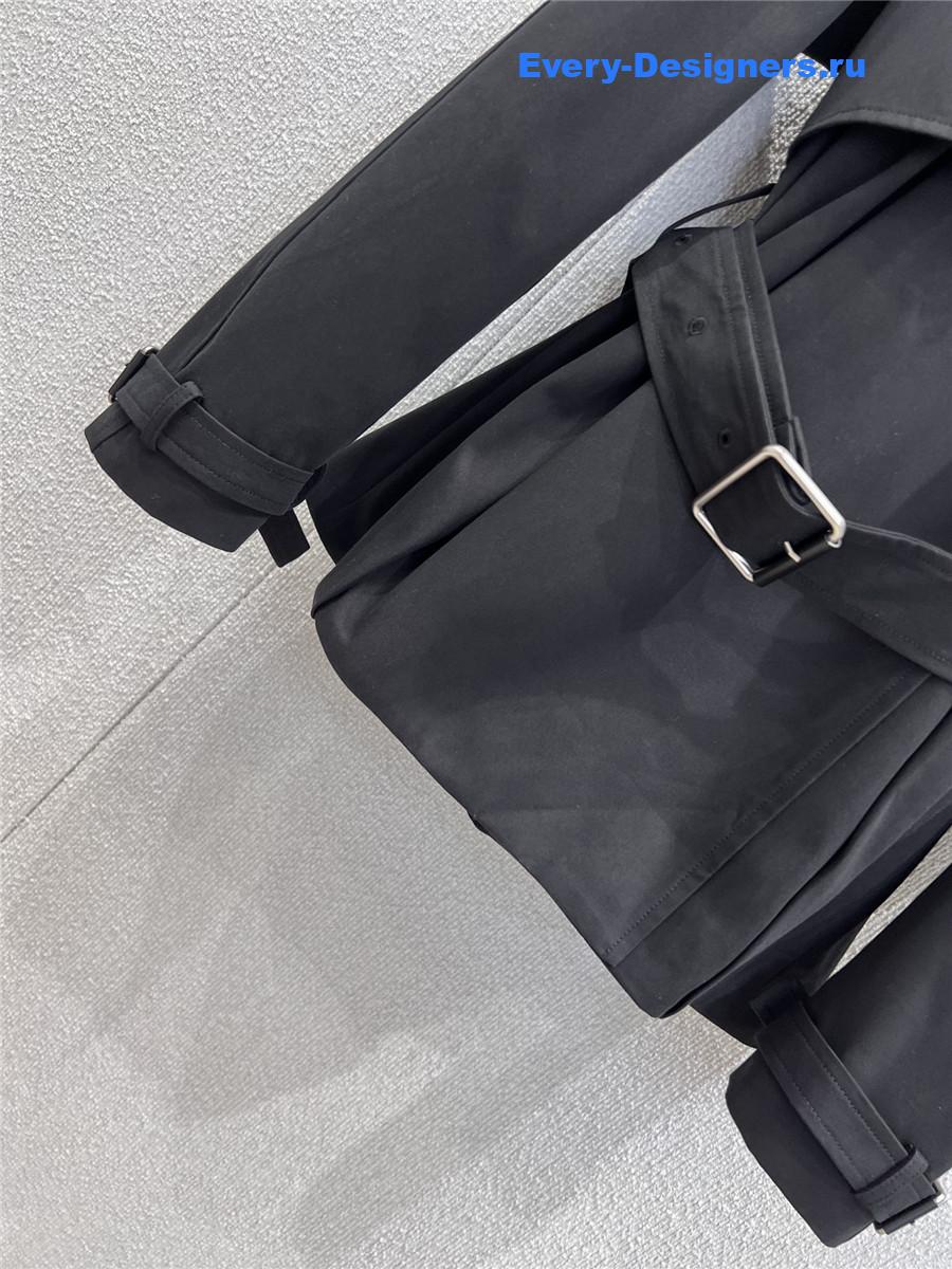 L0ew* cropped trench jacket