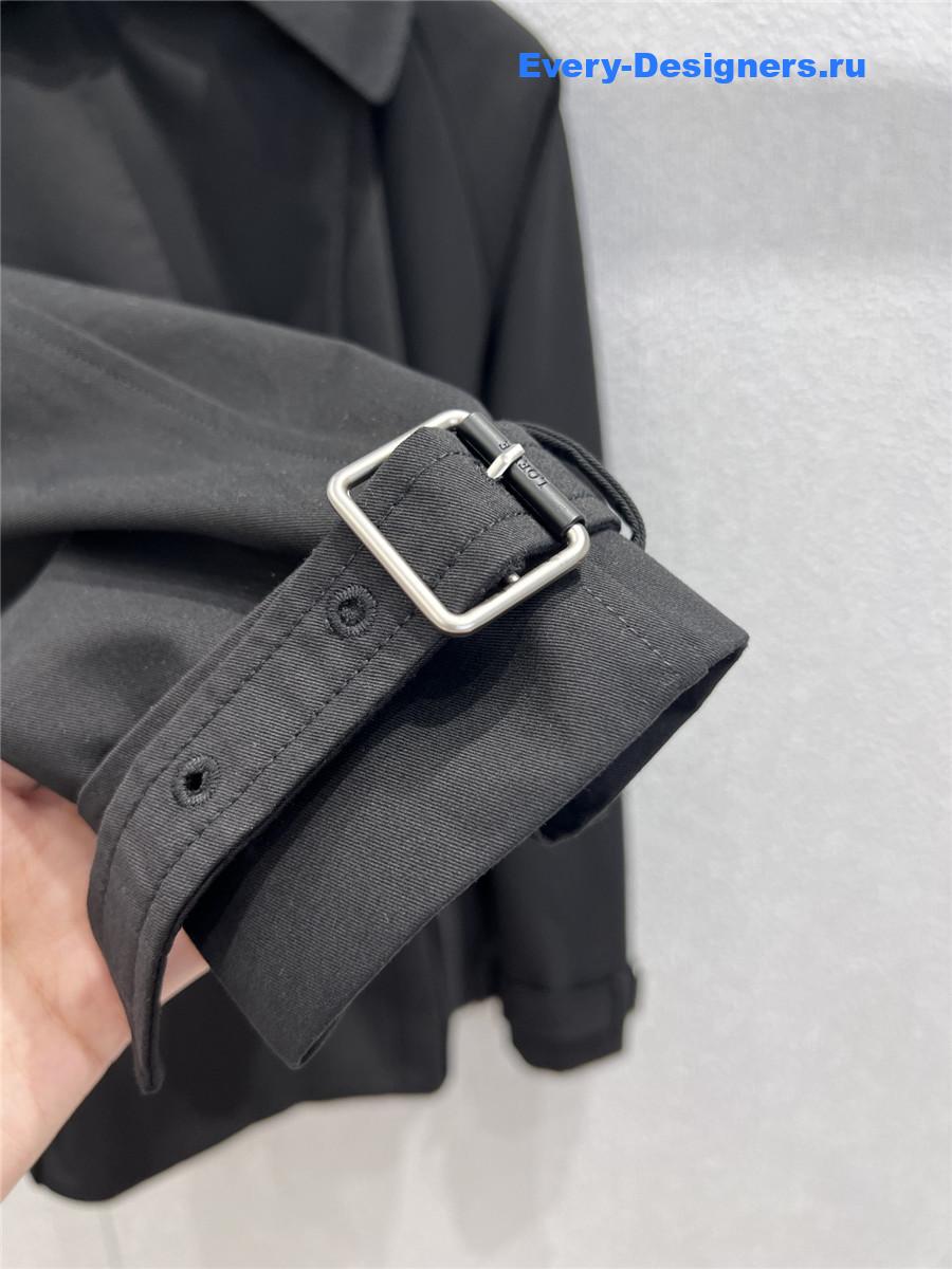 L0ew* cropped trench jacket