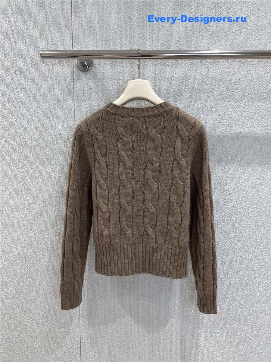 L0r0 P1ana napier cashmere cable-knit sweater set