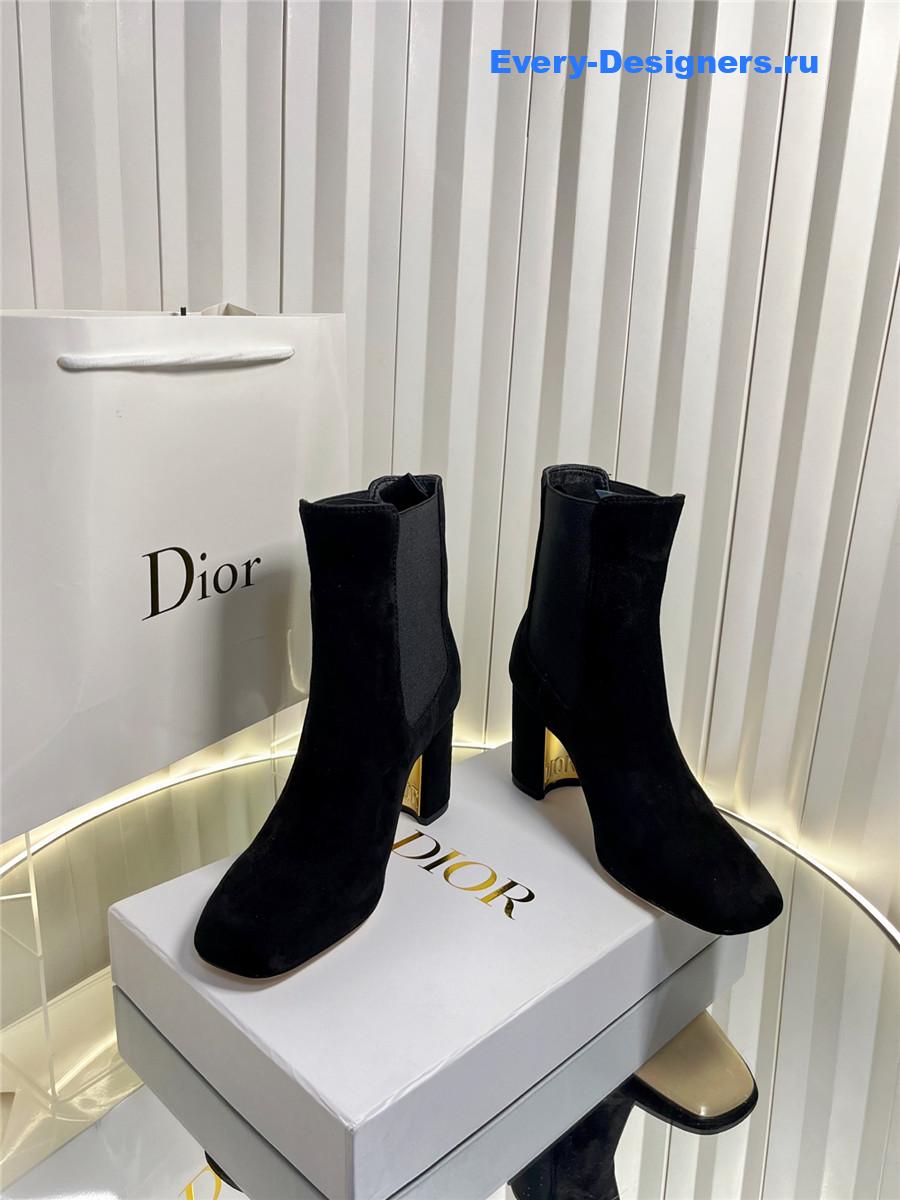 D10r black d-town chunky heel boots