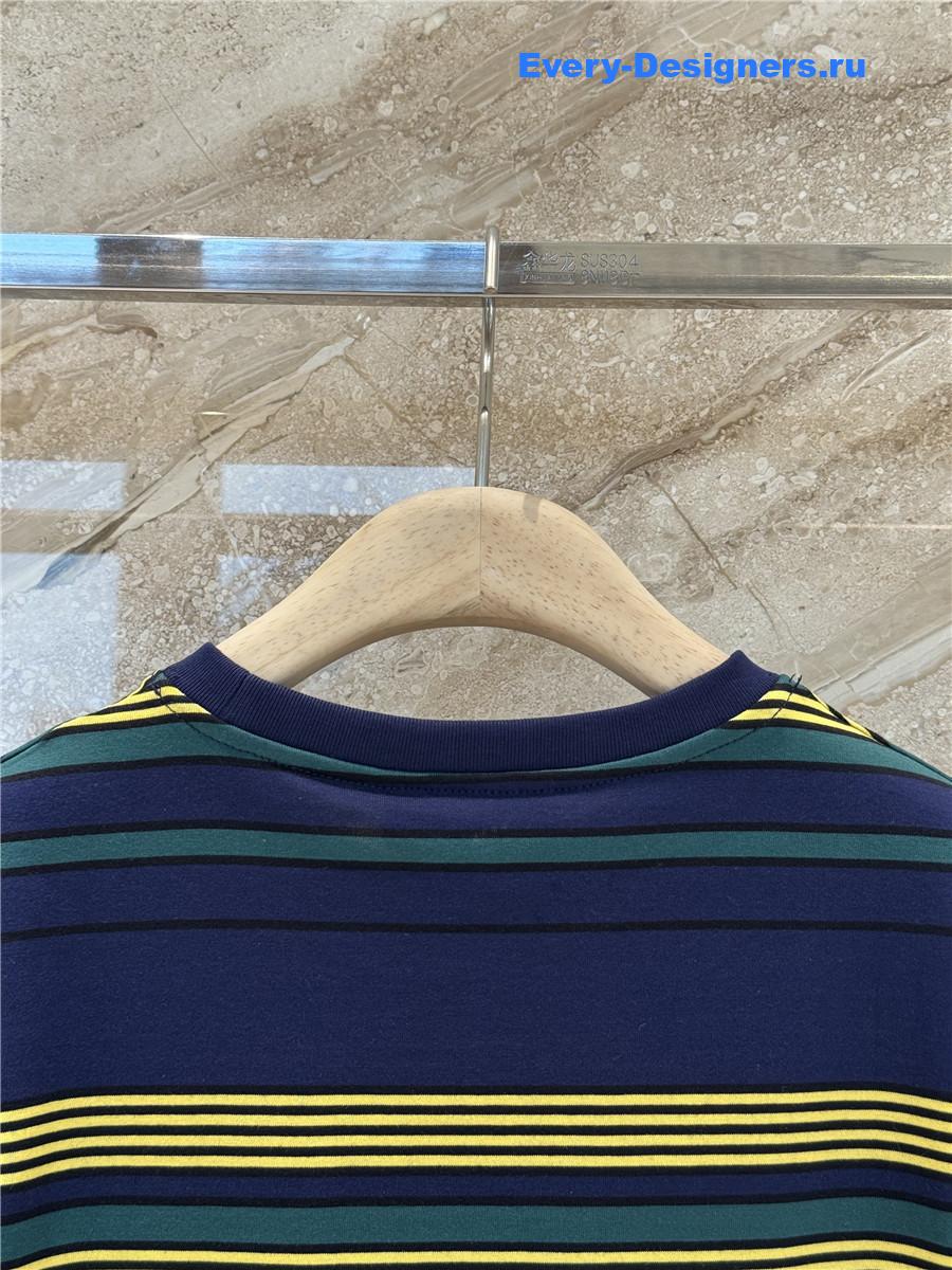 Miu Miu Striped Jersey T-Shirt