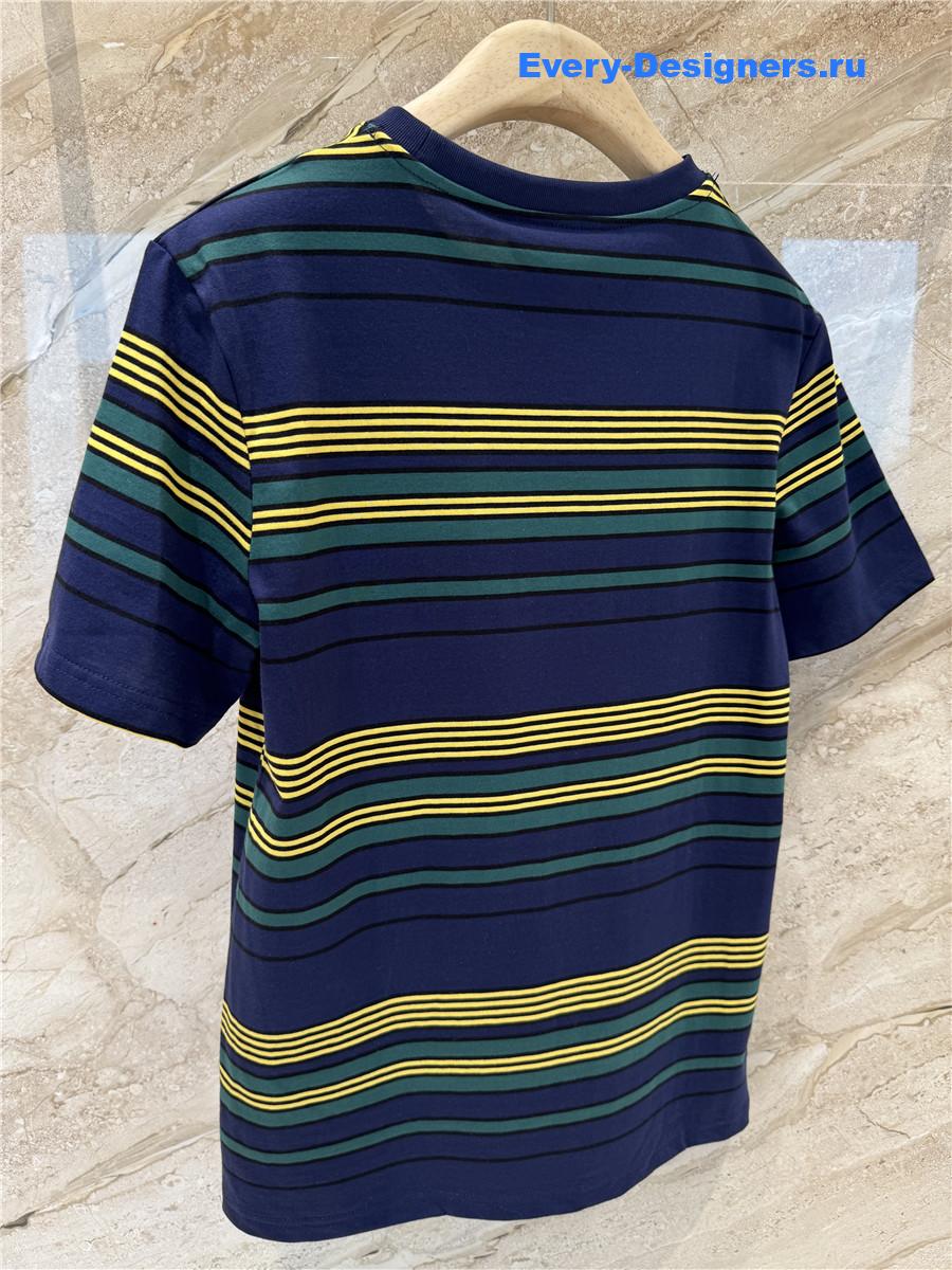 Miu Miu Striped Jersey T-Shirt