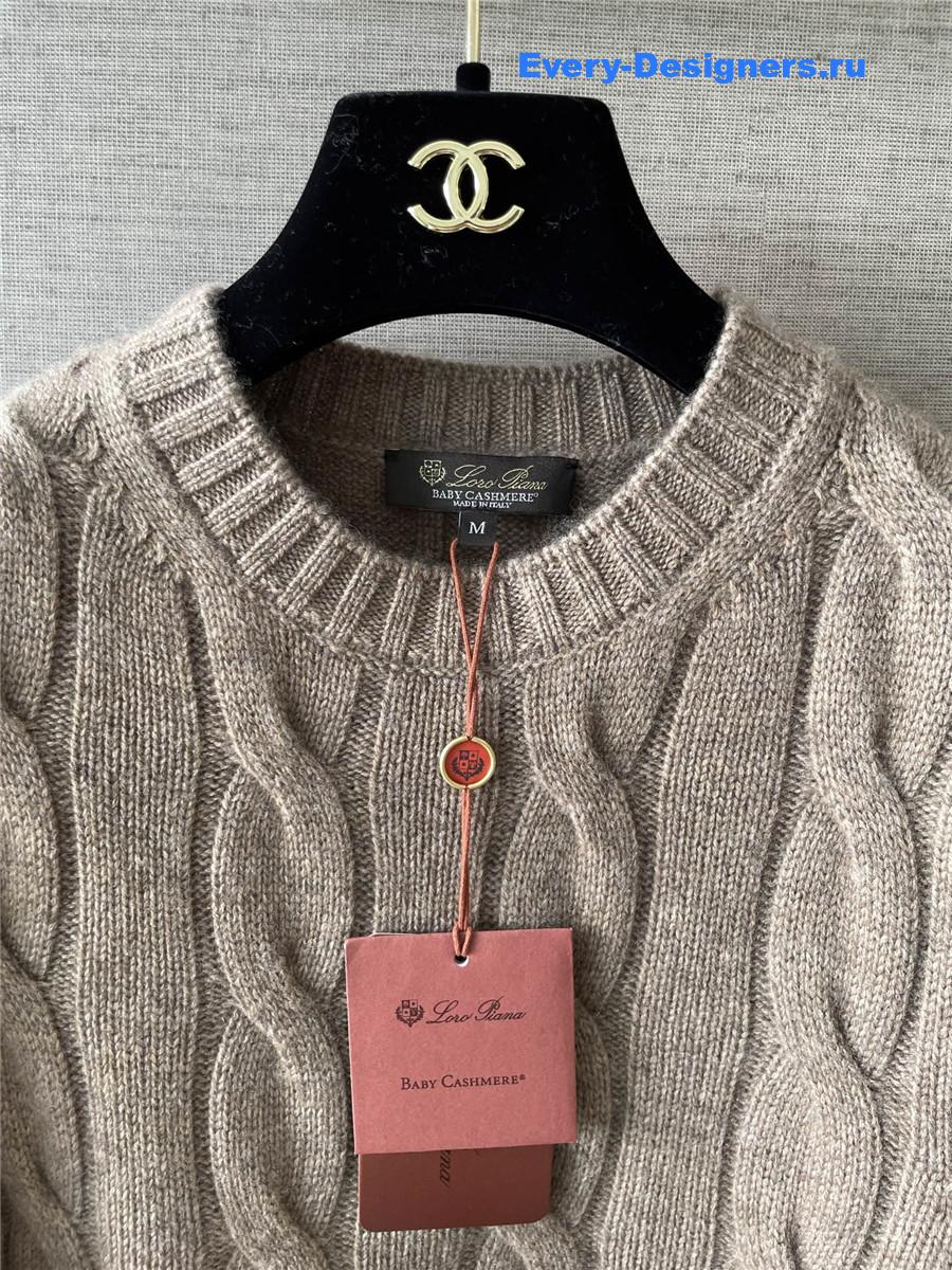 L0r0 P1ana cashmere beige set