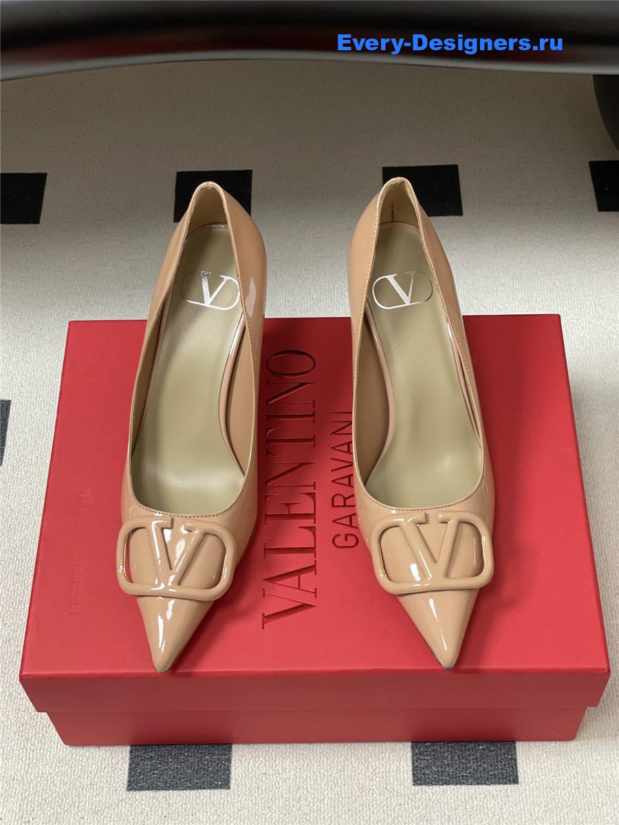 Va1e*ntin0 garavani vlogo signature pink pump