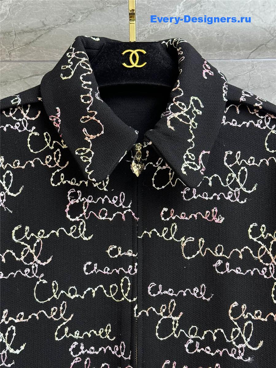 Ch**el sequined embroidered jacket