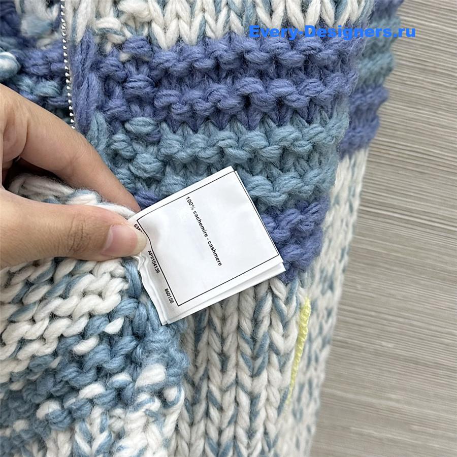 Ch**el coco chunky knit crochet sweater