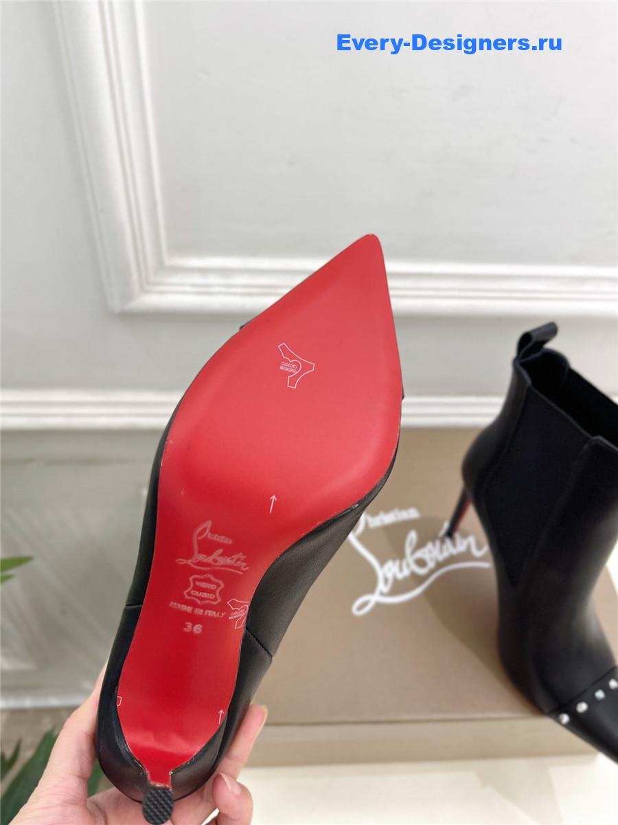 Chr1st1an louboutin banjo spiked cap boot