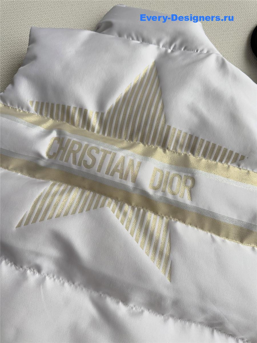 D10r D10ralps white puffer vest