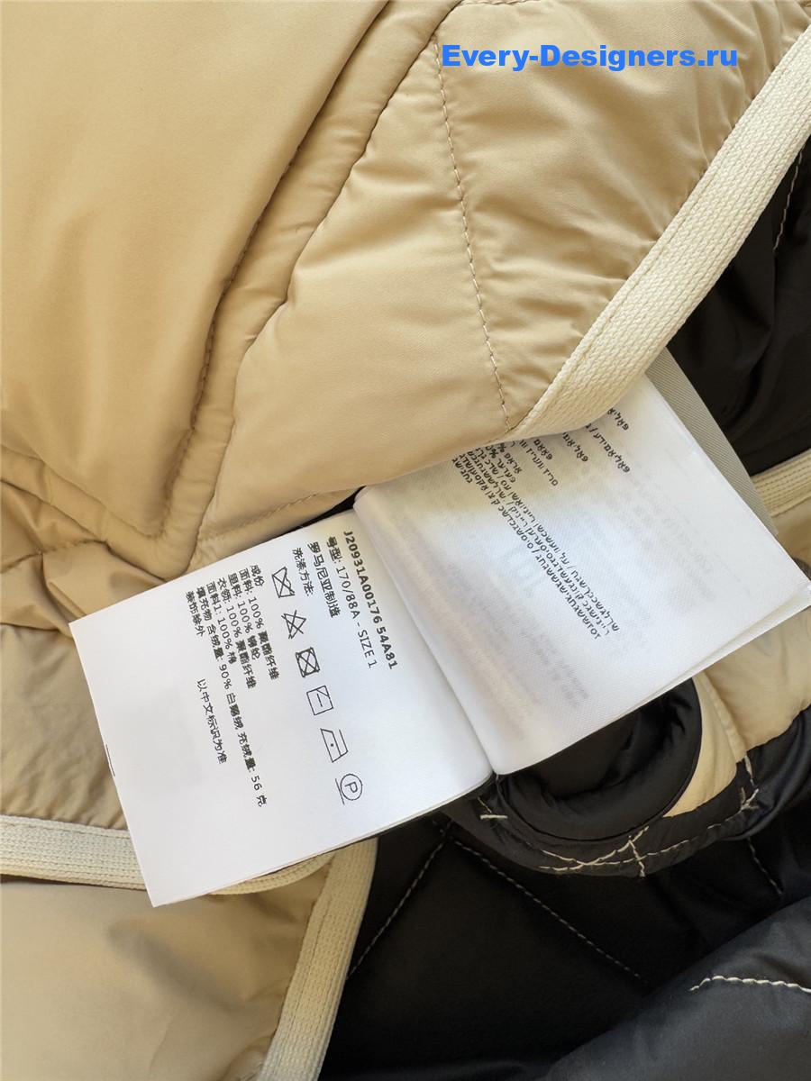 Moncler Cygne Faux Shearling-trimmed Down Jacket