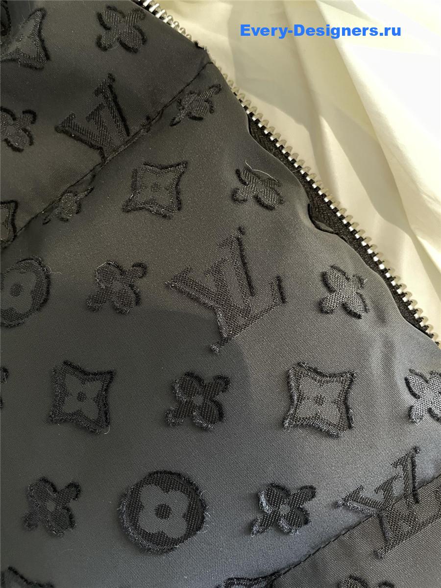 l0vis Vvtt0n feather collar puffer jacket