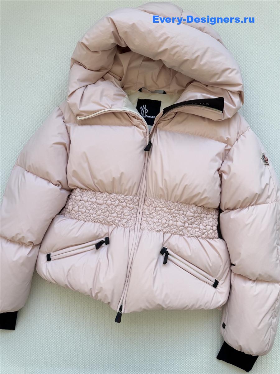 Moncler Pink Wollemi Down Ski Jacket