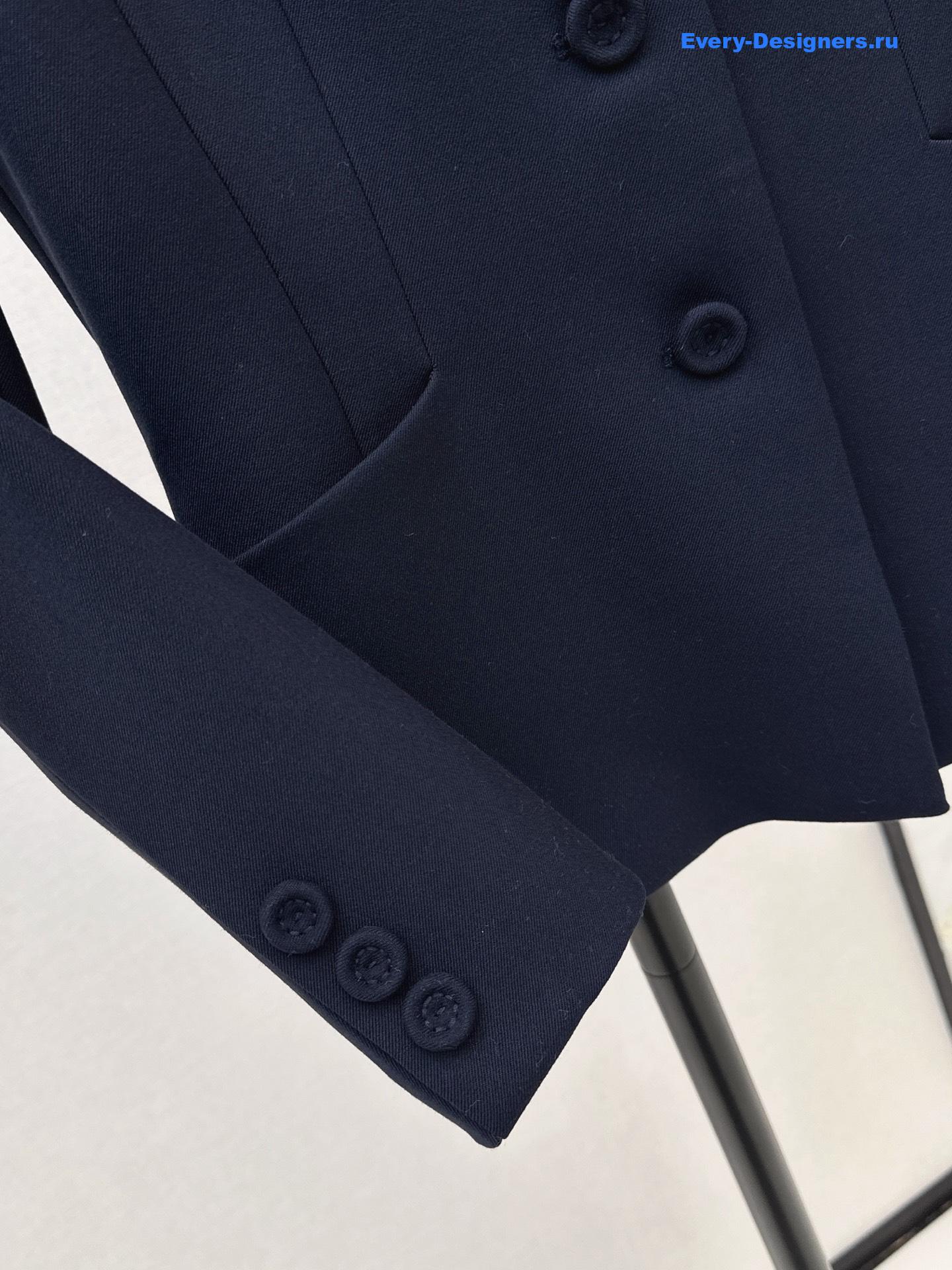 D10r 30 montaigne bar black jacket