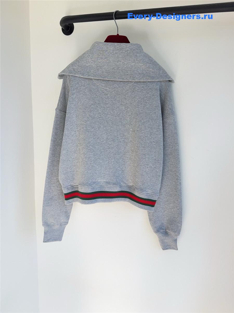 Gvc*1 appliquéd striped cotton-jersey track pants set