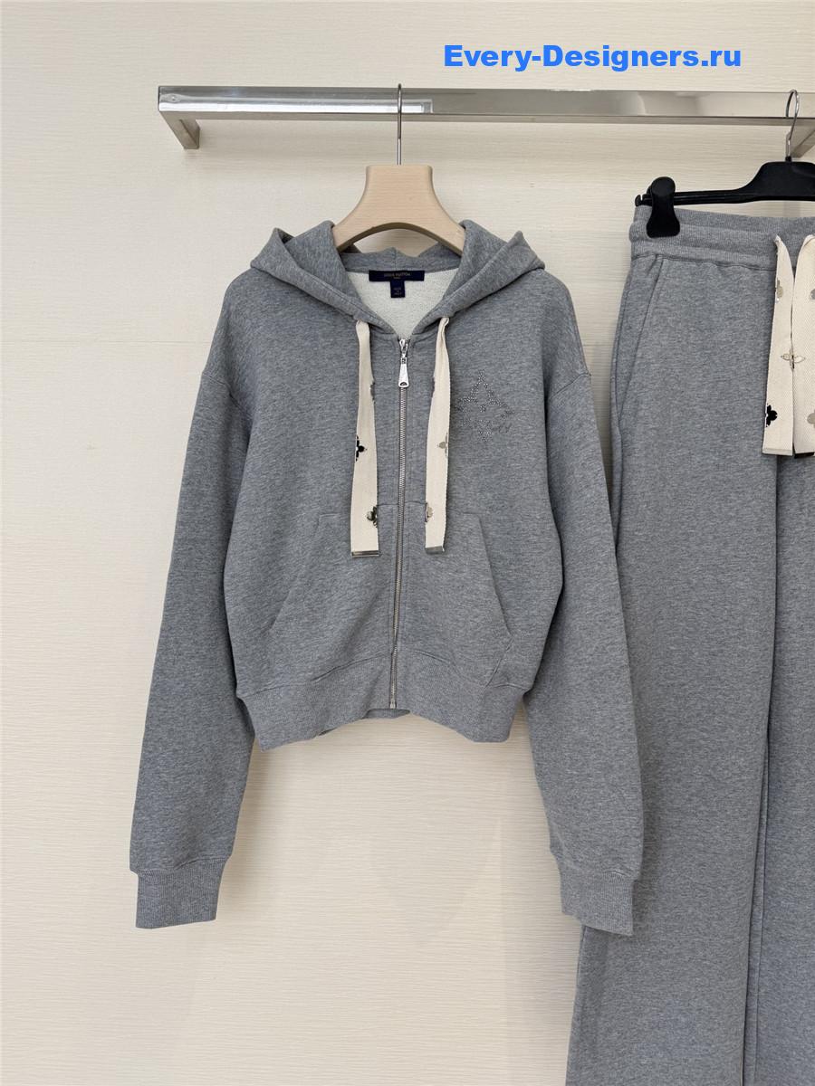 l0vis Vvtt0n women grey tracksuit