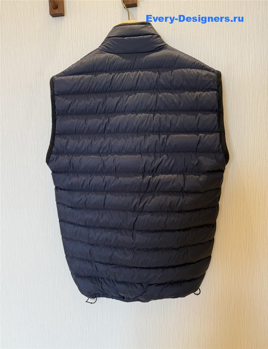 Miu Miu Quilted Stand-up Collar Gilet